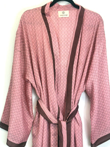Vintage Sari Kimono Long