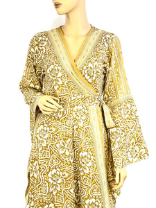 Sari Wrap Dress