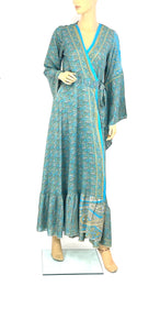 Sari Wrap Dress