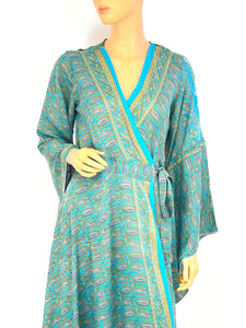 Sari Wrap Dress