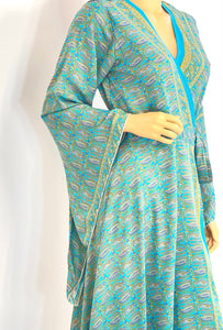 Sari Wrap Dress