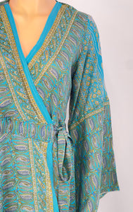 Sari Wrap Dress