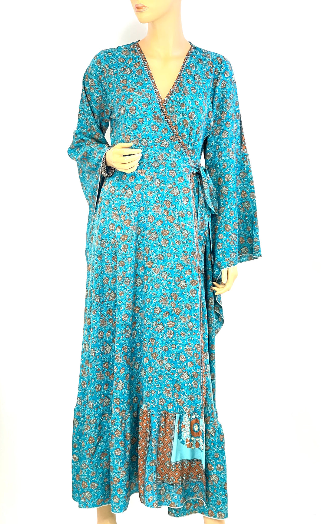 Sari Wrap Dress