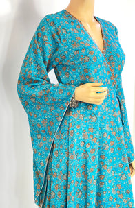 Sari Wrap Dress