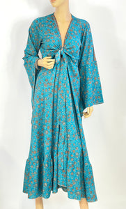 Sari Wrap Dress