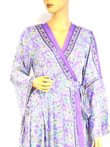 Sari Wrap Dress