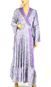 Sari Wrap Dress