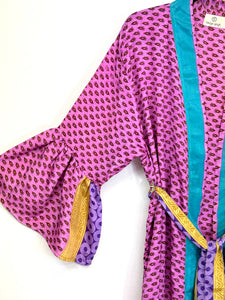 Vintage Sari Kimono Long