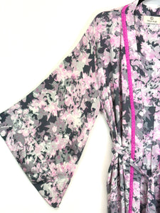 Vintage Sari Kimono Long