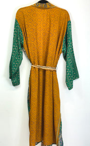 Vintage Sari Kimono Long