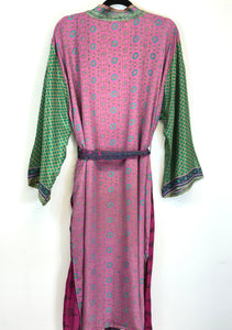 Vintage Sari Kimono Long