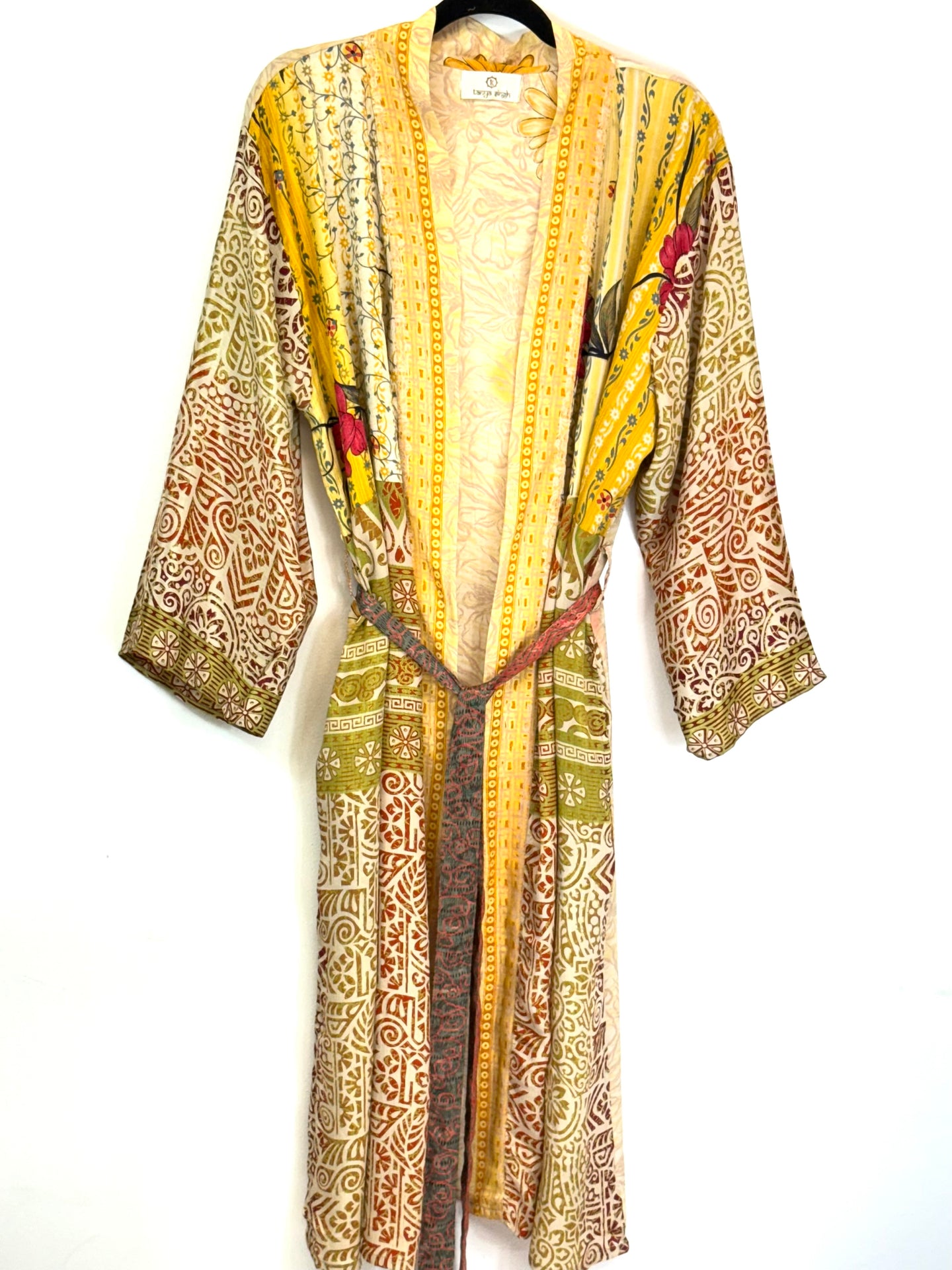 Vintage Sari Kimono Long