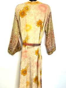 Vintage Sari Kimono Long