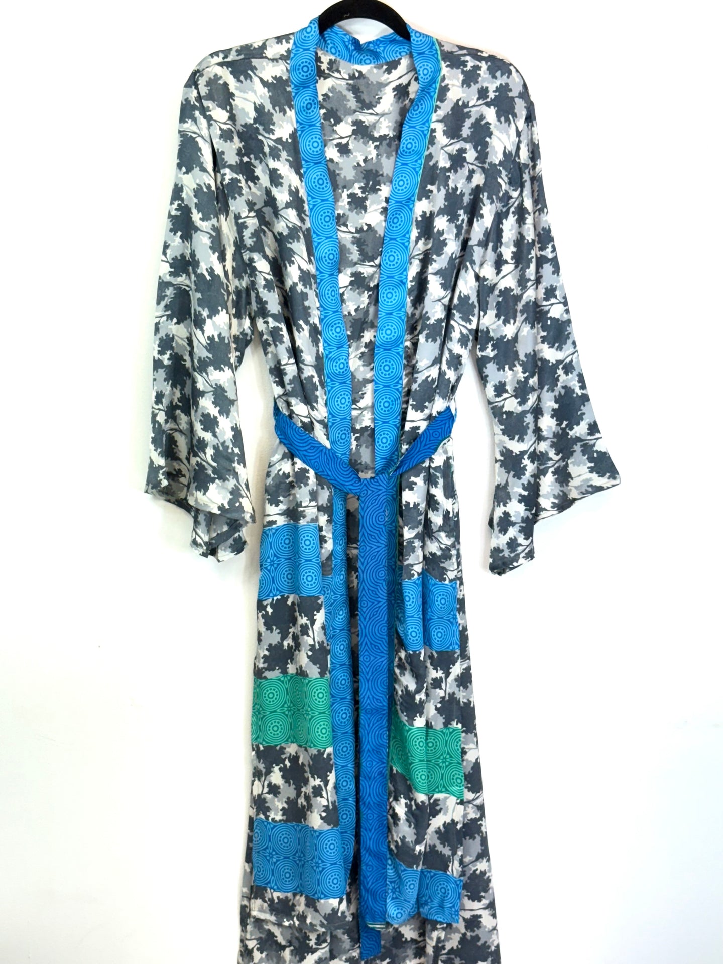 Vintage Sari Kimono Long