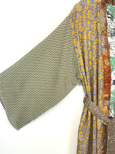 Vintage Sari Kimono Long