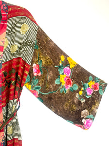 Vintage Sari Kimono Long