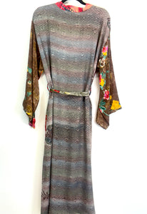Vintage Sari Kimono Long
