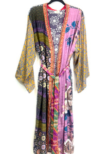 Vintage Sari Kimono Long
