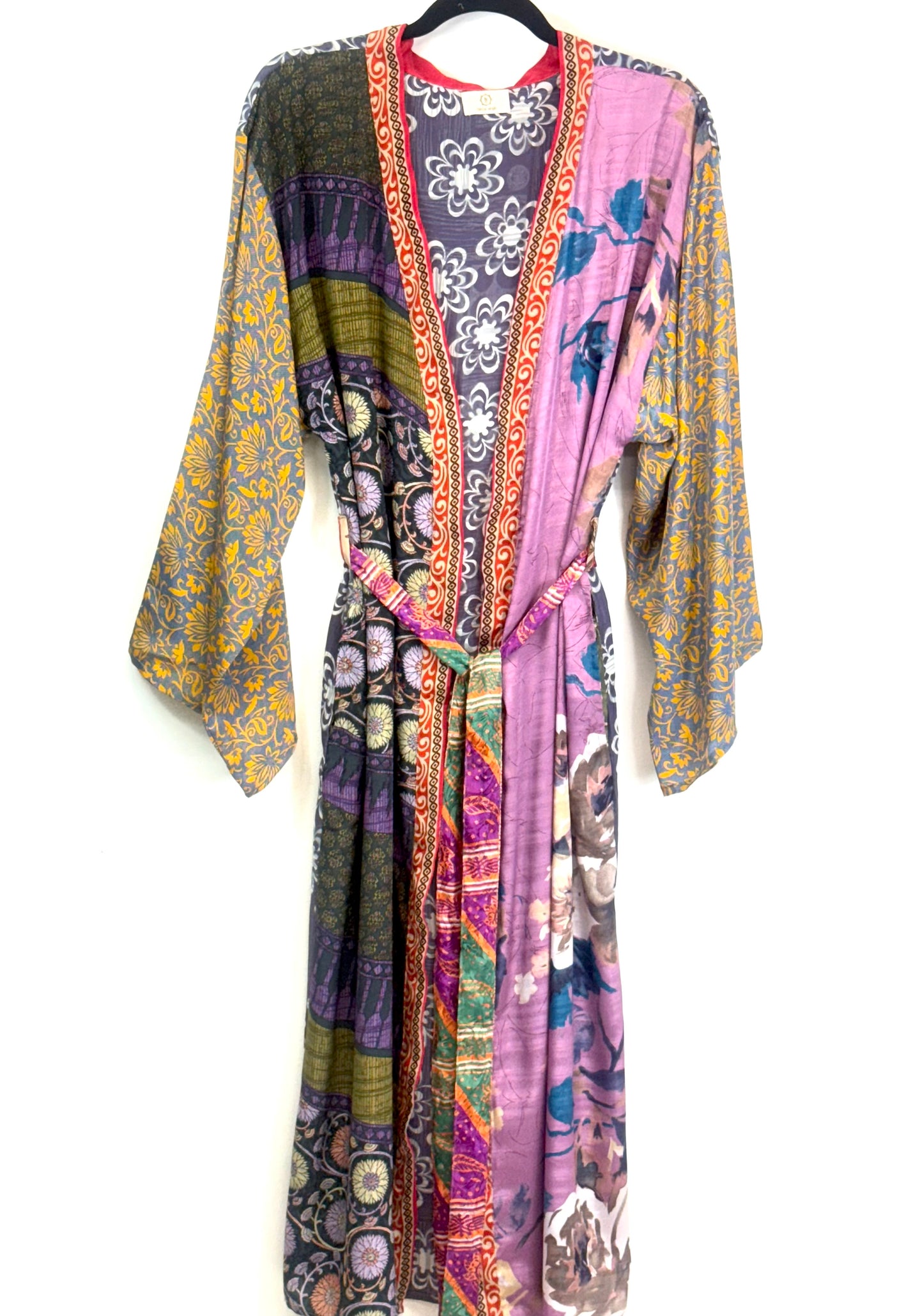 Vintage Sari Kimono Long