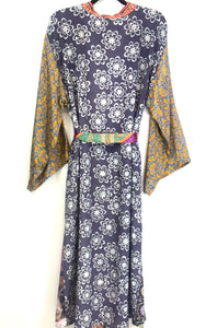 Vintage Sari Kimono Long