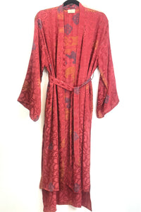 Vintage Sari Kimono Long