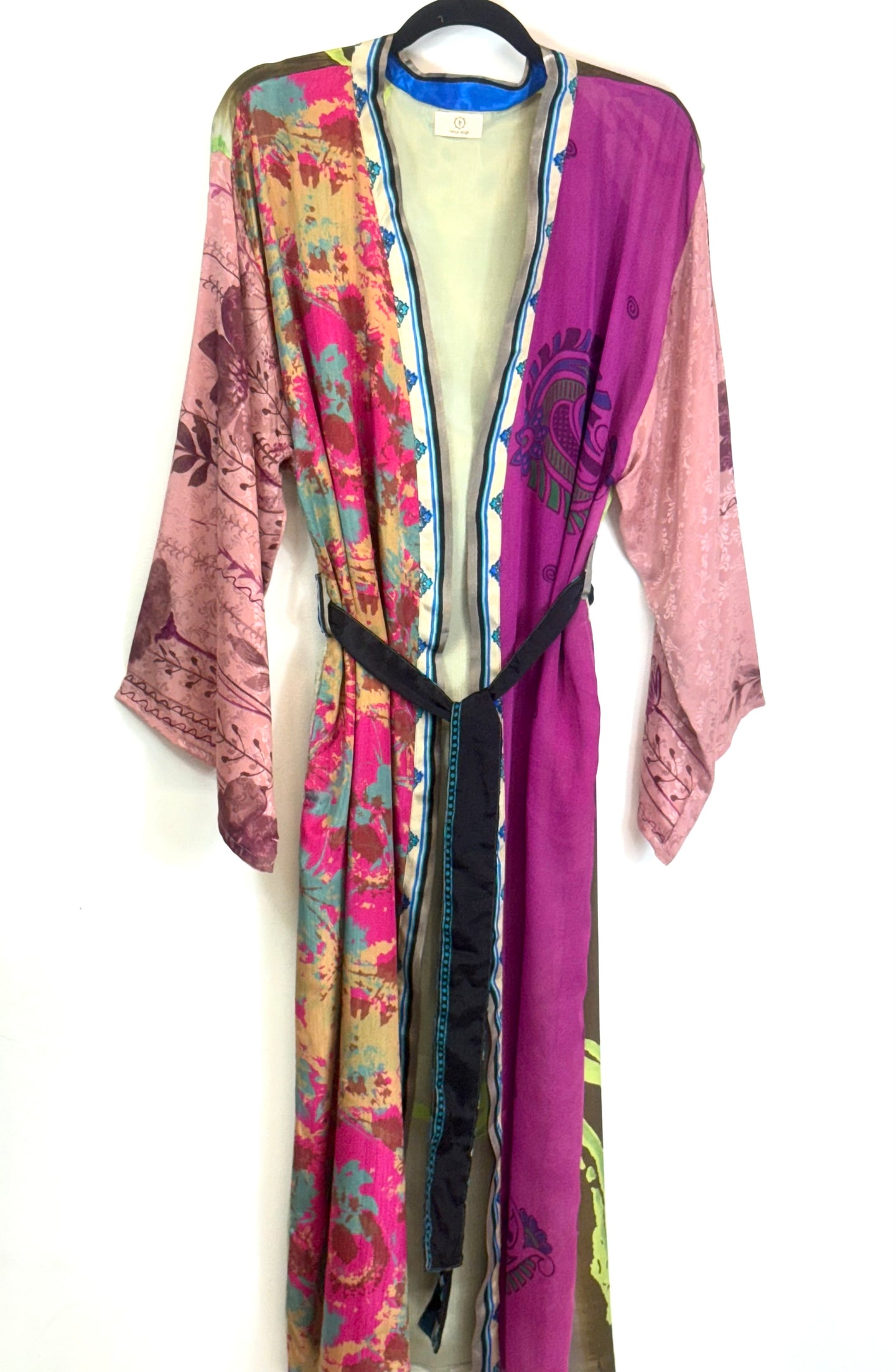 Vintage Sari Kimono Long