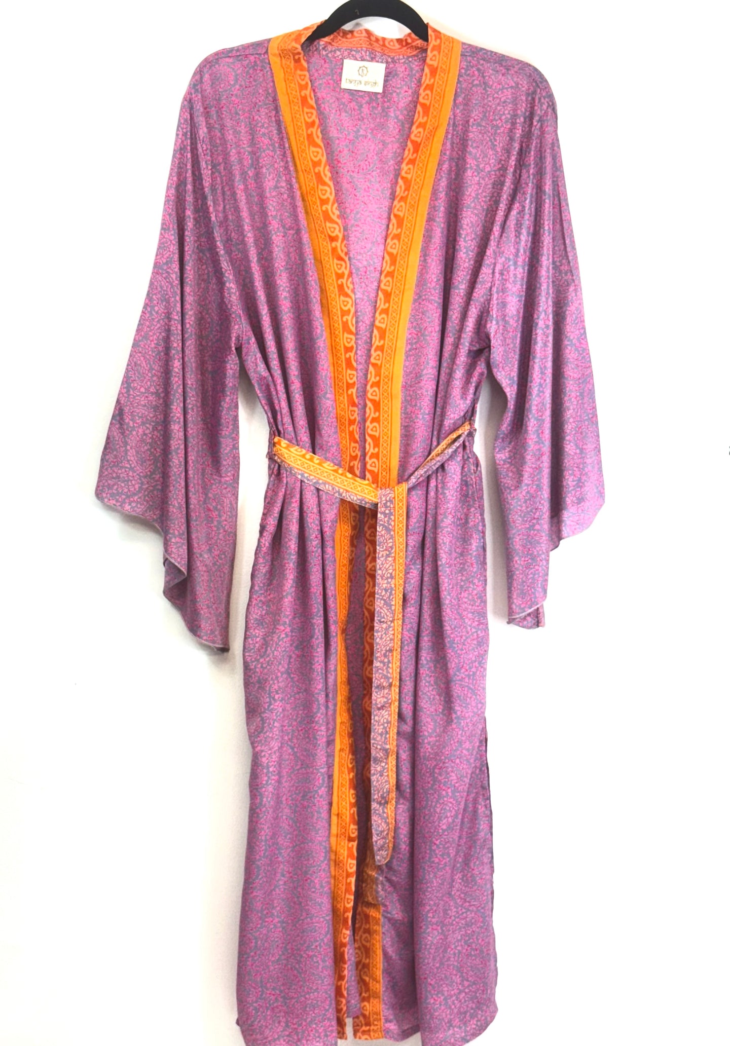 Vintage Sari Kimono Long