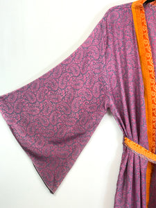 Vintage Sari Kimono Long
