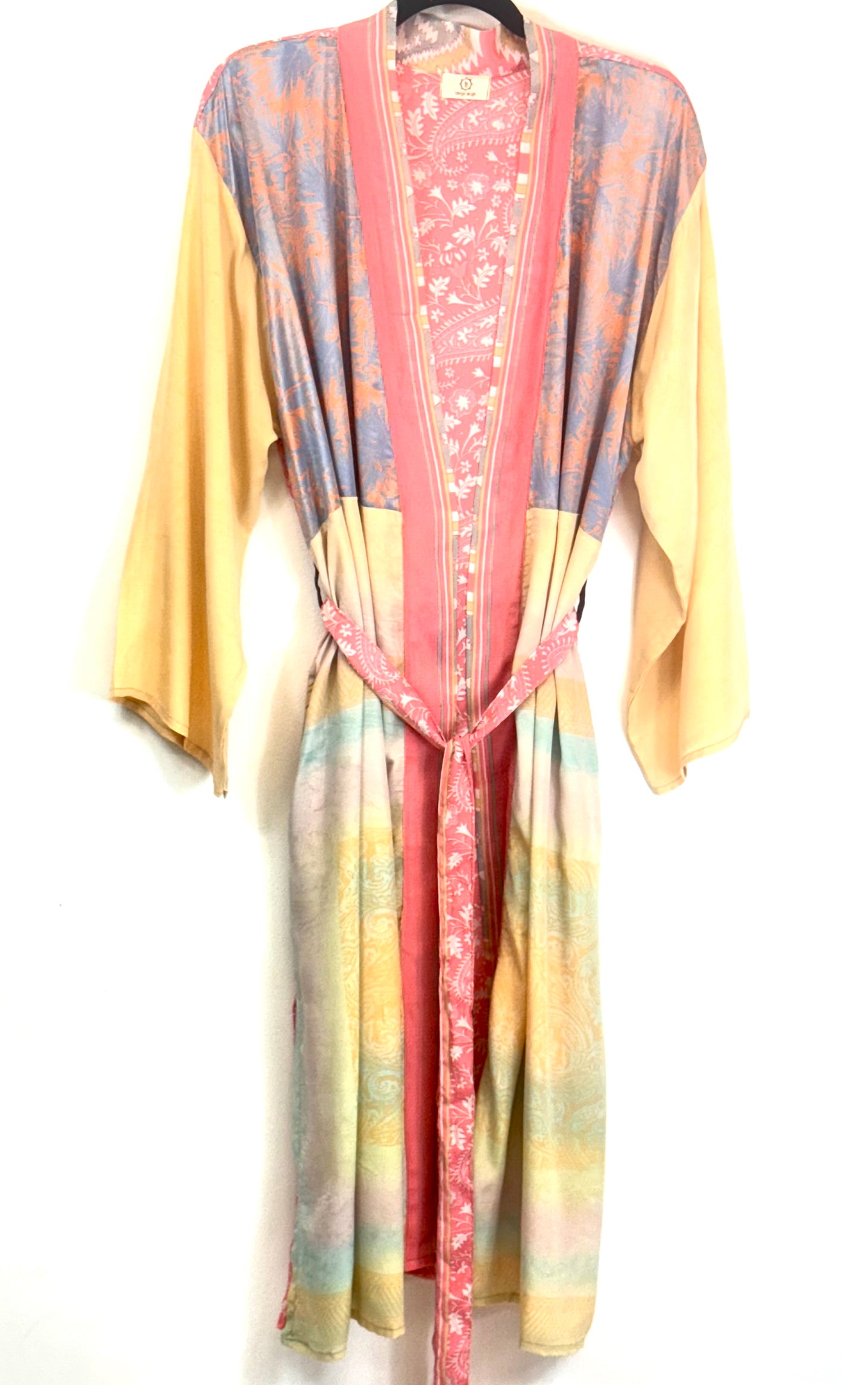 Vintage Sari Kimono Long
