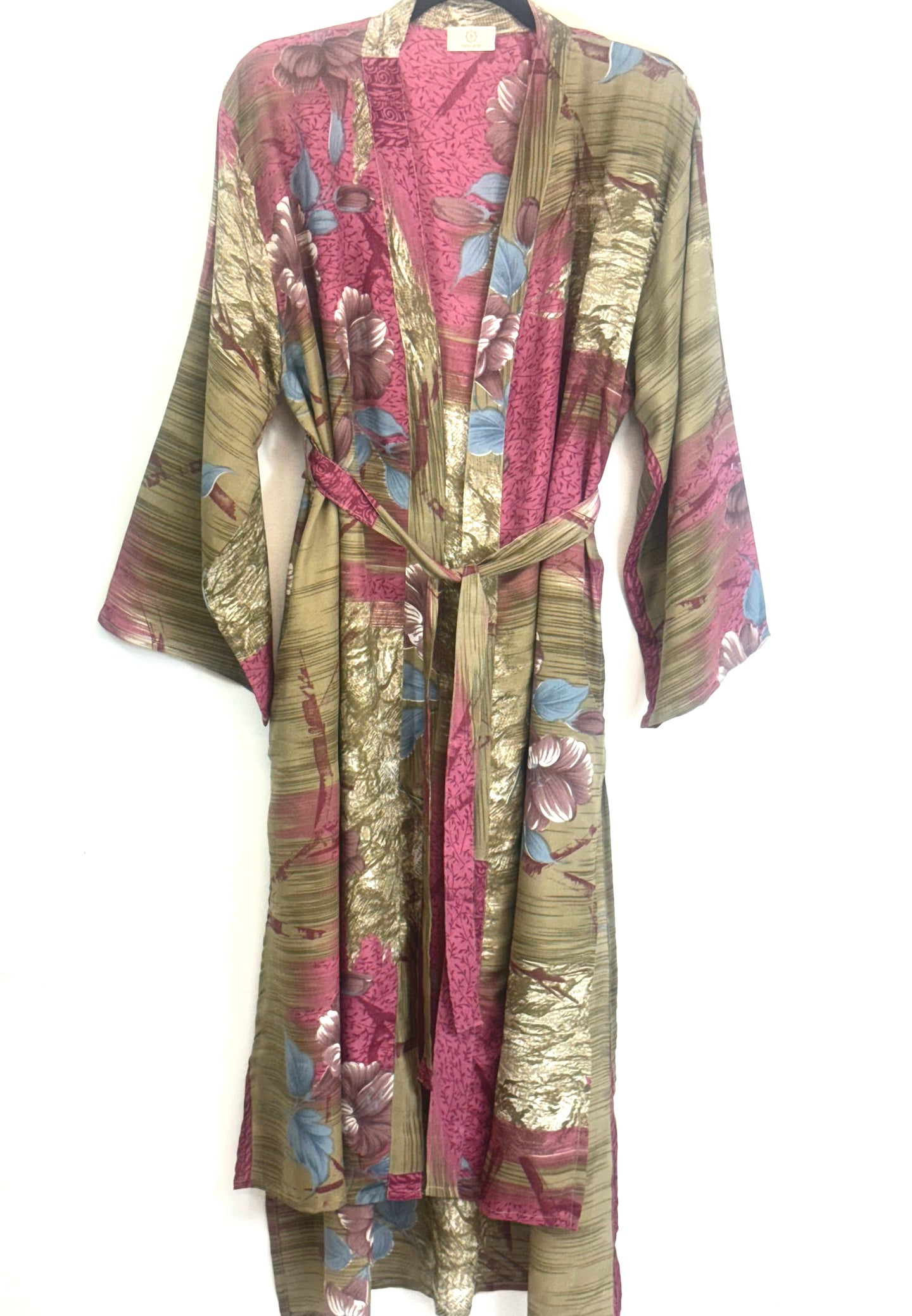 Vintage Sari Kimono Long