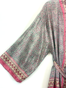 Vintage Sari Kimono Long