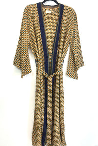Vintage Sari Kimono Long