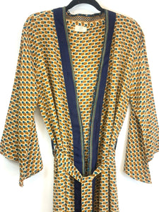 Vintage Sari Kimono Long
