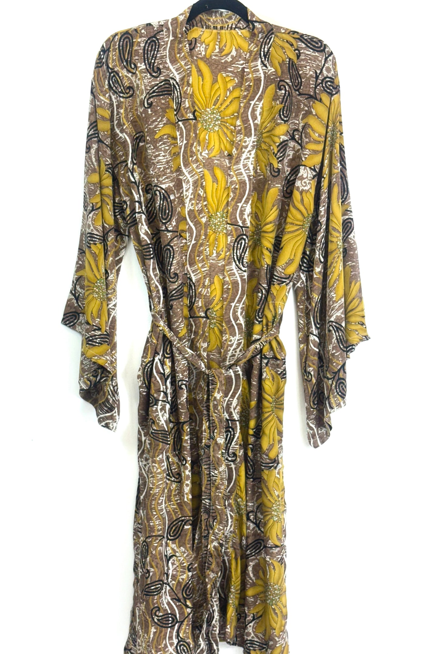 Vintage Sari Kimono Long