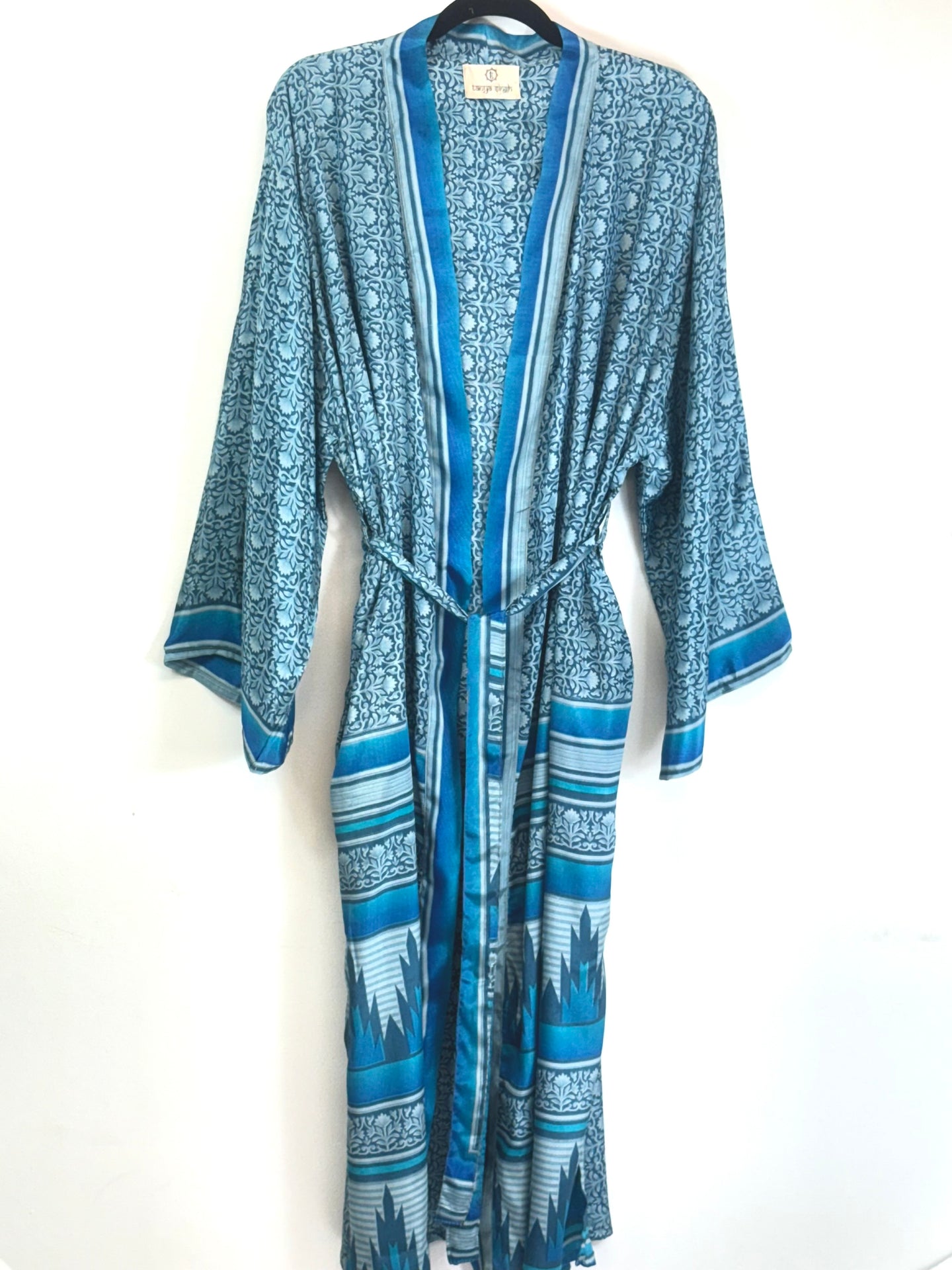 Vintage Sari Kimono Long