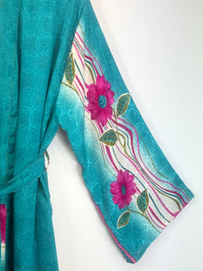Vintage Sari Kimono Long