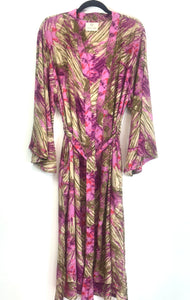 Vintage Sari Kimono Long