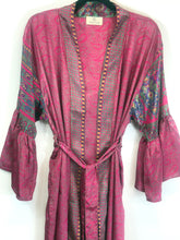 Load image into Gallery viewer, Vintage Sari Kimono Long
