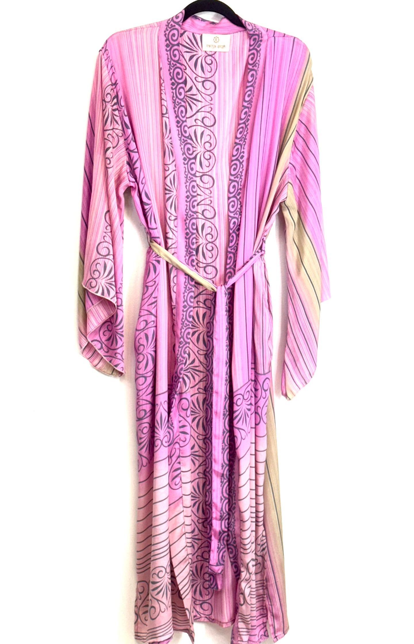 Vintage Sari Kimono Long