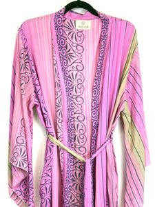 Vintage Sari Kimono Long