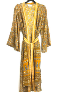 Vintage Sari Kimono Long