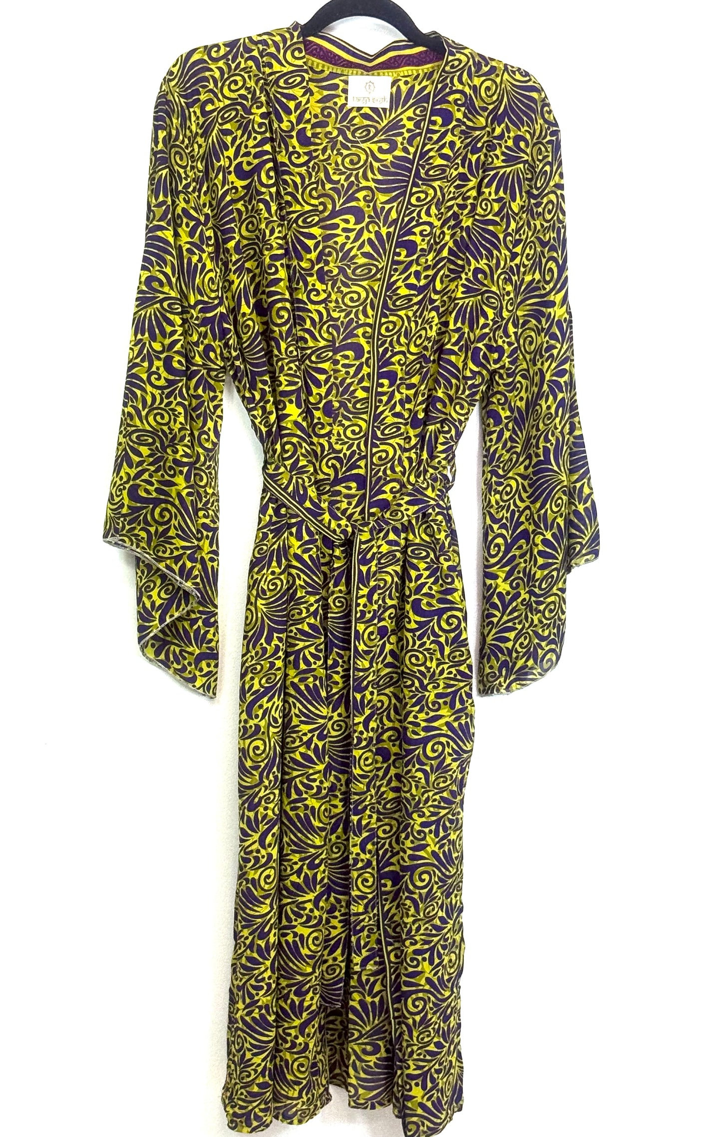 Vintage Sari Kimono Long