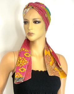 Kantha Head Wraps