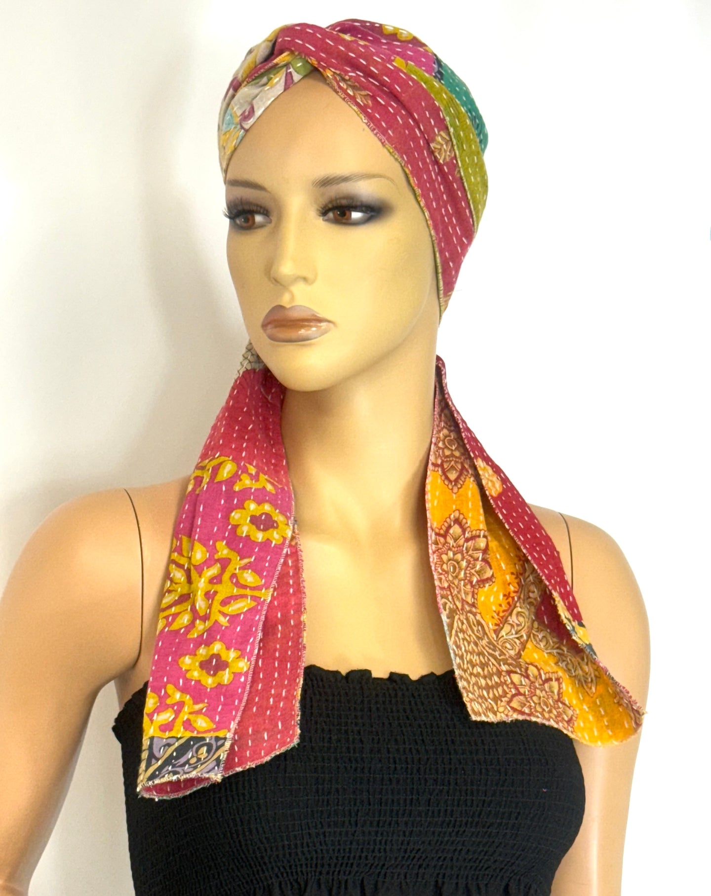 Kantha Head Wraps