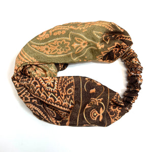 Silk Sari Hair Band