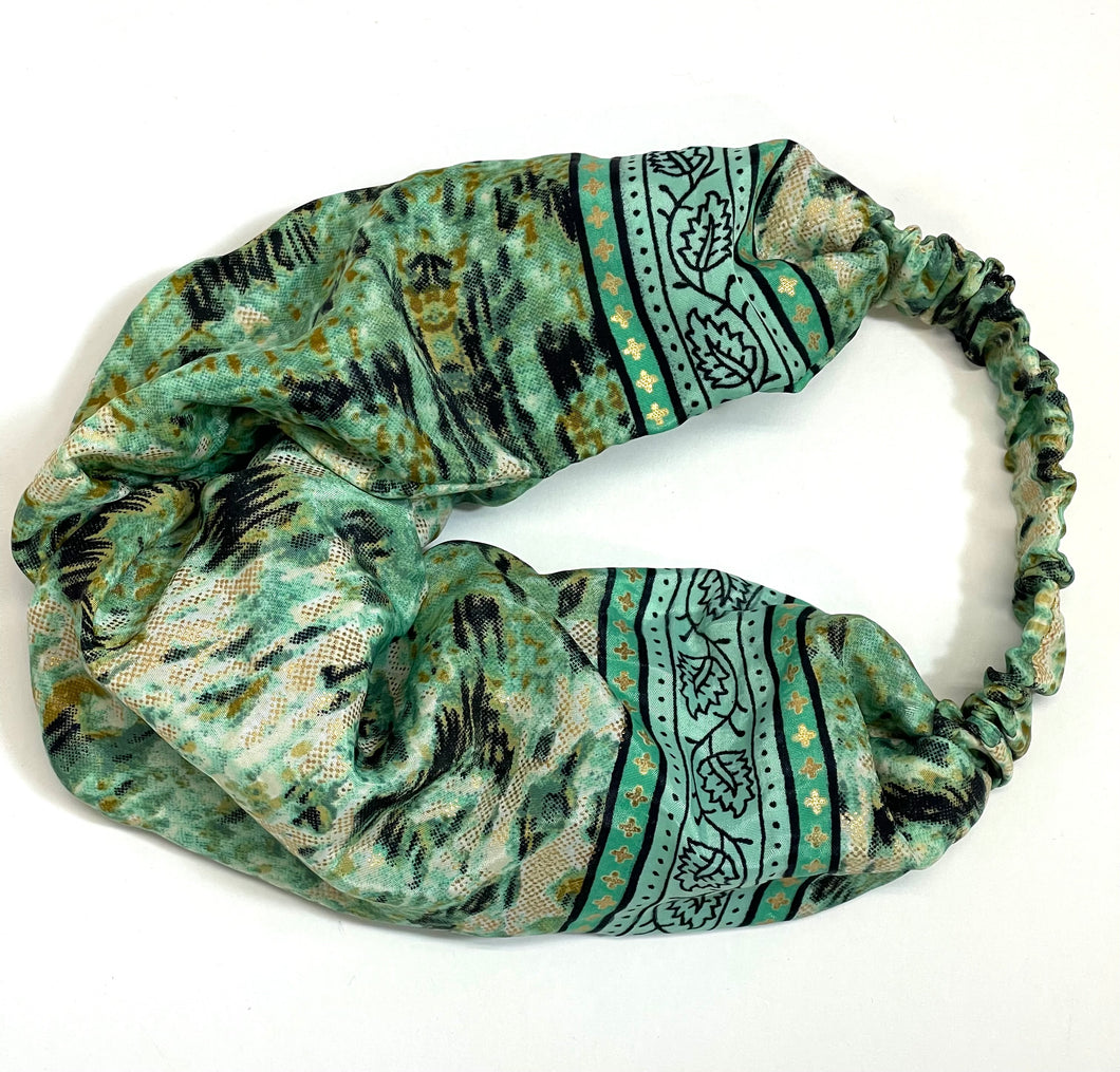 Silk Sari Hair Band