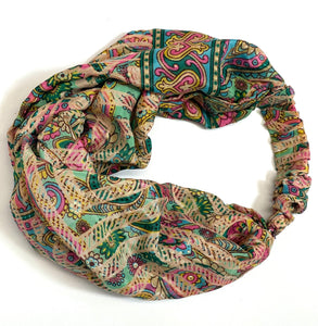 Silk Sari Hair Band