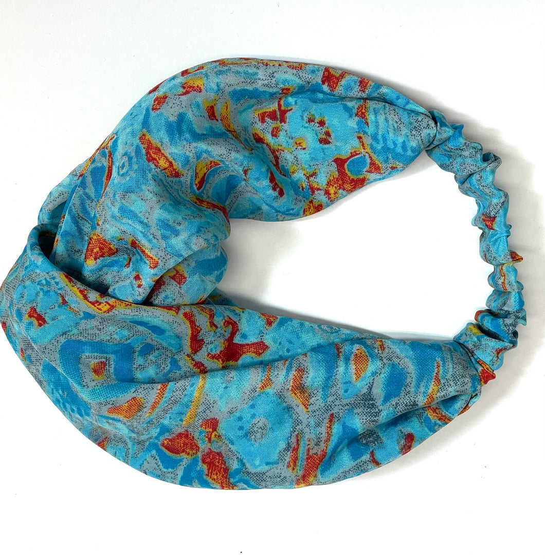 Silk Sari Hair Band