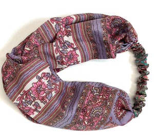 Silk Sari Hair Band