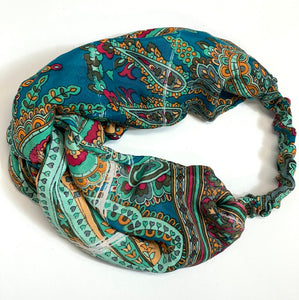 Silk Sari Head Band